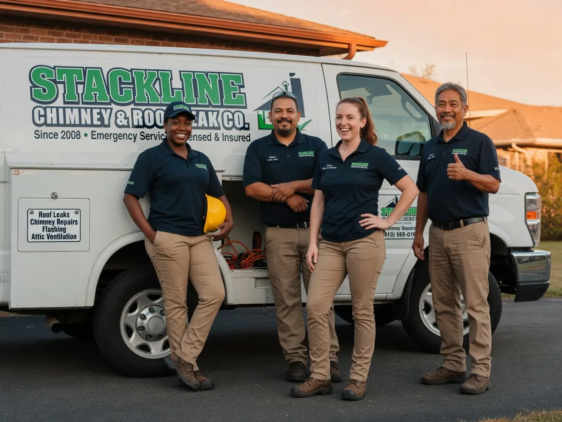 Chimney flashing repair company in Lamont, OK